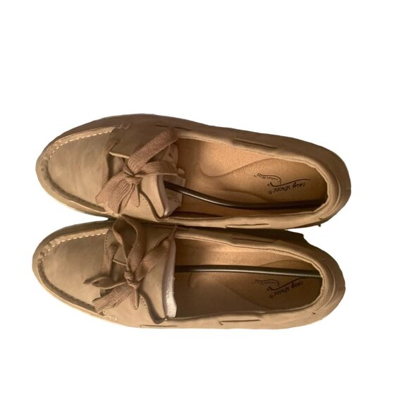 NWT EASY STREET SAIL SPORT COMFORT WAVE LOAFER SNEAKER NATURAL 9.5 - Picture 5 of 10